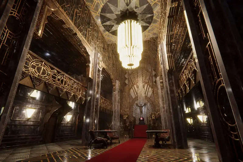 ArtDeco Hall (HDRP/URP) Asset Thumbnail
