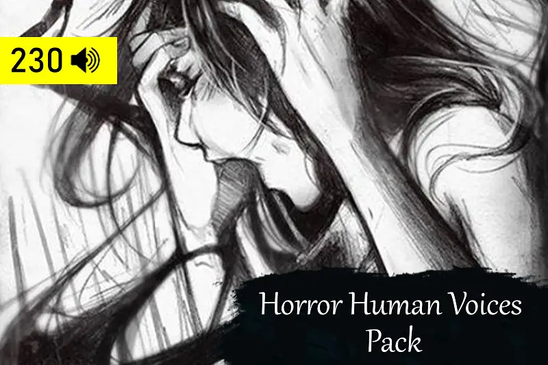 Horror Human Voices Pack Asset Thumbnail