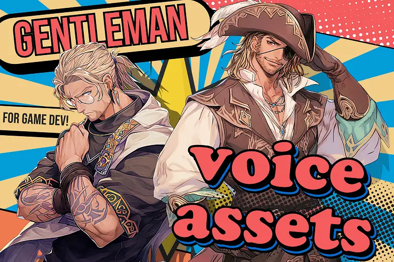 Japanese Voice Assets Gentleman and Aged Man Voices | TSUKAERU OJIBO vol.1 Asset Thumbnail