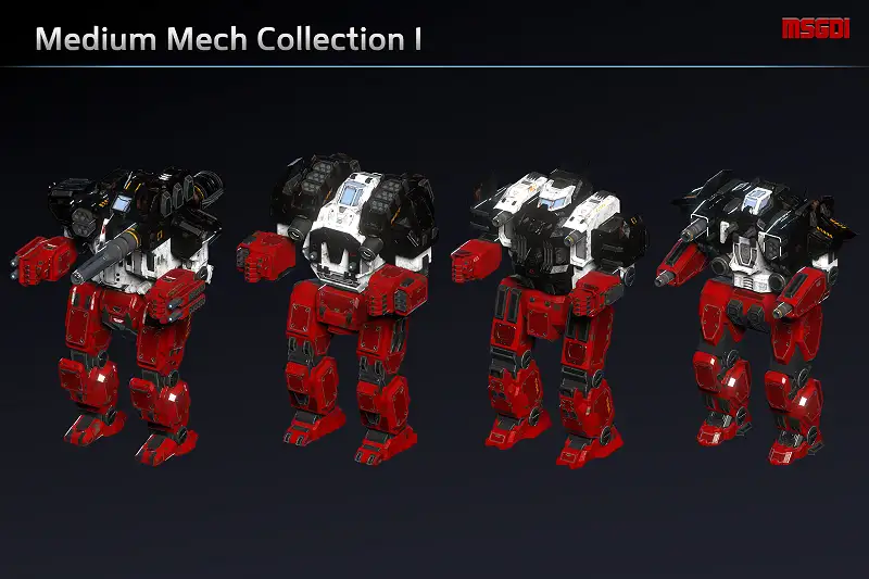 Medium Mechs Collection Asset Thumbnail