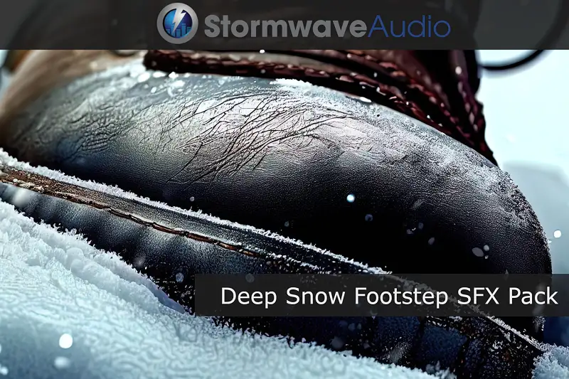 Deep Snow Footstep Sound Effects Pack Asset Thumbnail