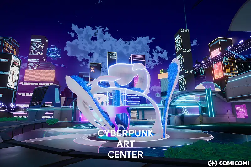 Cyberpunk Art Center Asset Thumbnail