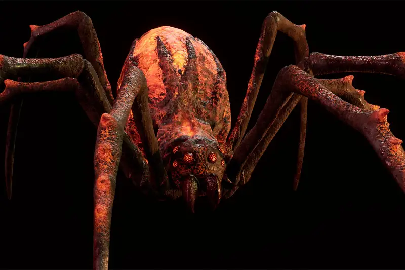 Hell demonic spider Asset Thumbnail