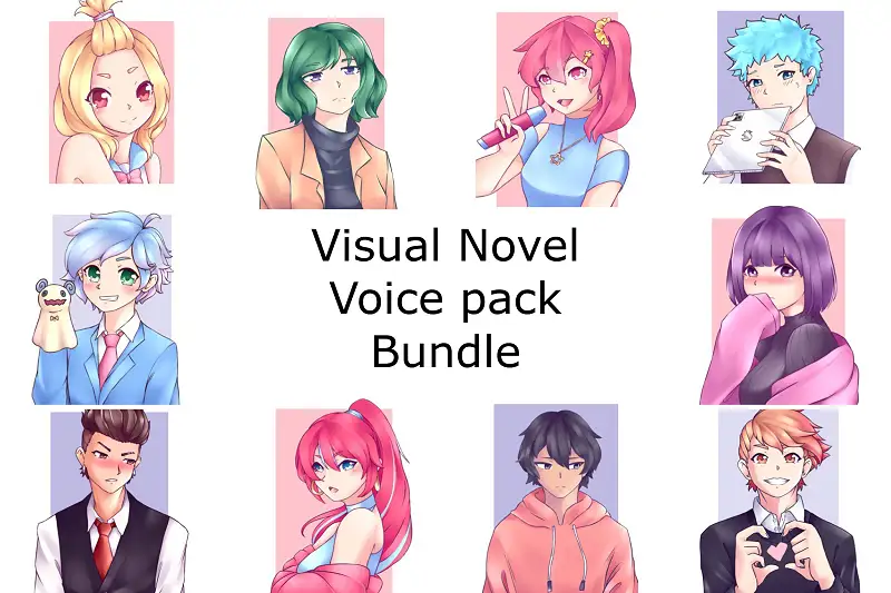Visual Novel Voice Pack - Bundle Asset Thumbnail