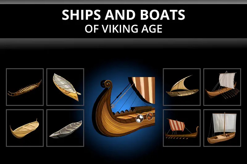 Ships and boats of viking age Asset Thumbnail