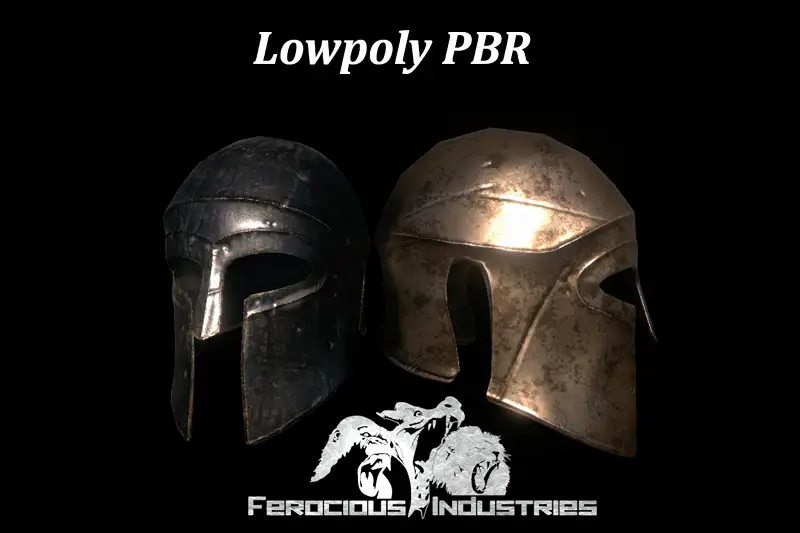 PBR Corinthian Helmets Asset Thumbnail