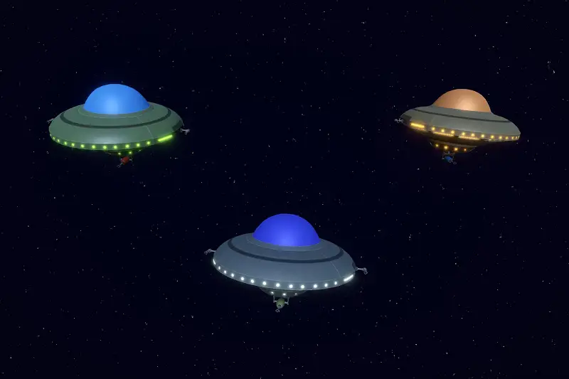 UFO Battleship Asset Thumbnail