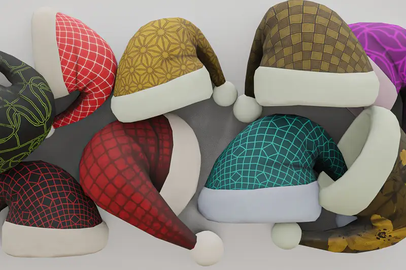 Santa Hat Pack Asset Thumbnail