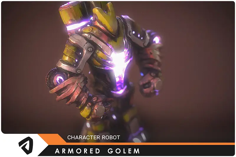 Armored Golem Asset Thumbnail
