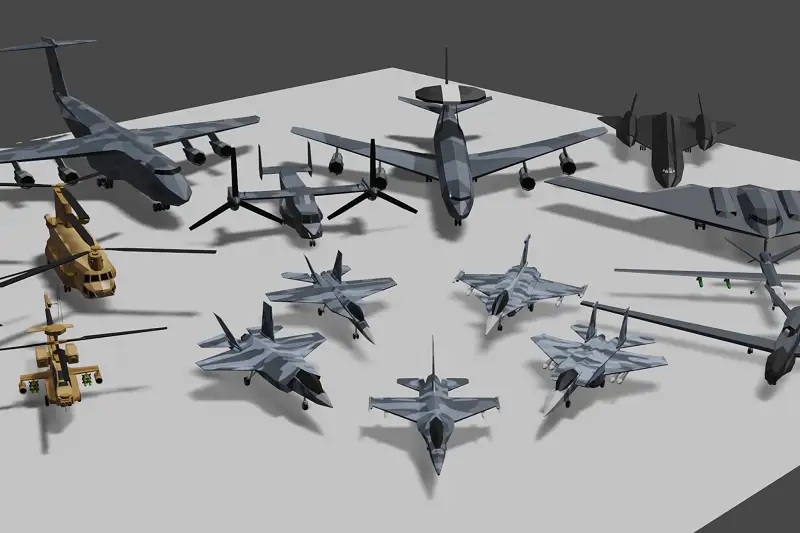 Military Vehicles (Air) Package Asset Thumbnail