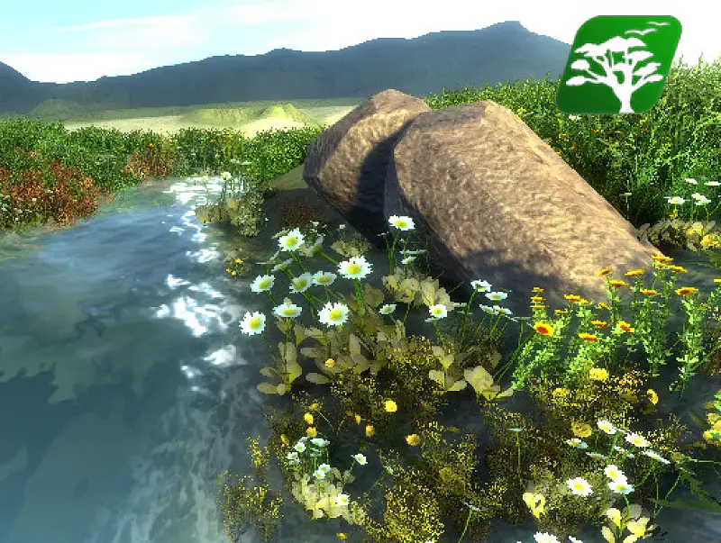 Realistic Grass and Bush Pack2 Asset Thumbnail