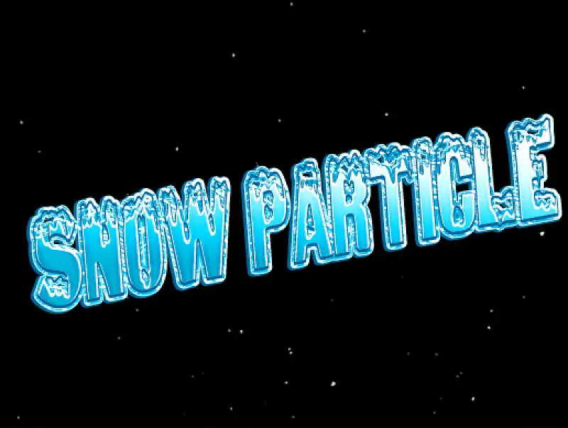 Snow Particle Asset Image