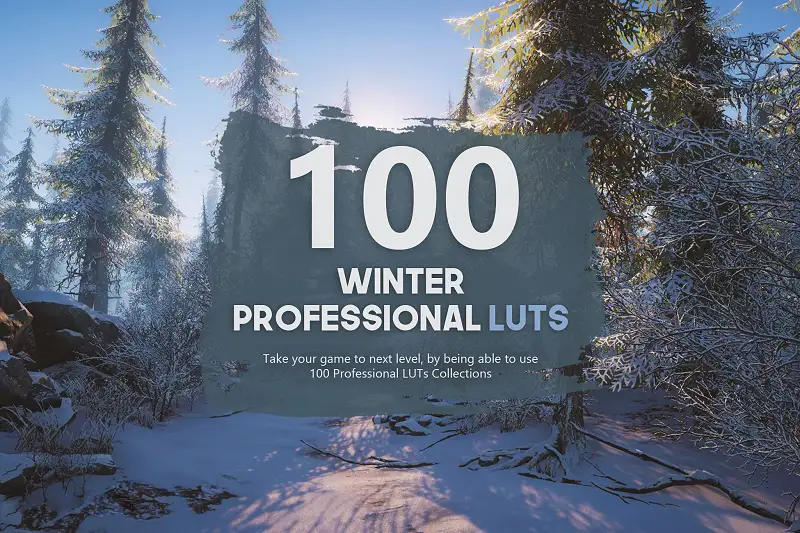 100 Winter LUTs Pack Asset Thumbnail