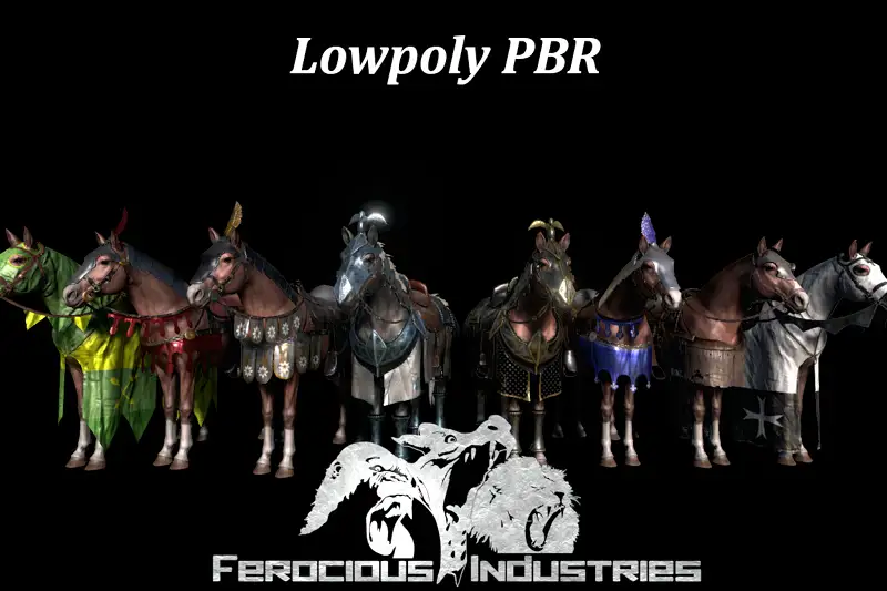Medieval Horse Armor and Apparel Asset Thumbnail