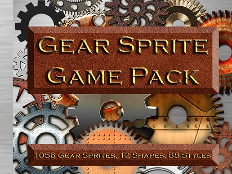 Gear Sprite Game Pack Asset Thumbnail