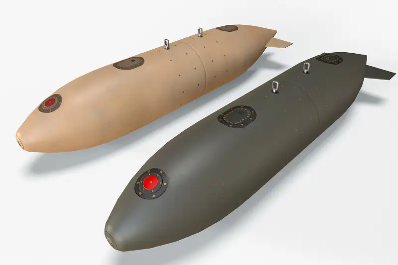 Aircraft External Fuel Tank 120L Model Asset Thumbnail