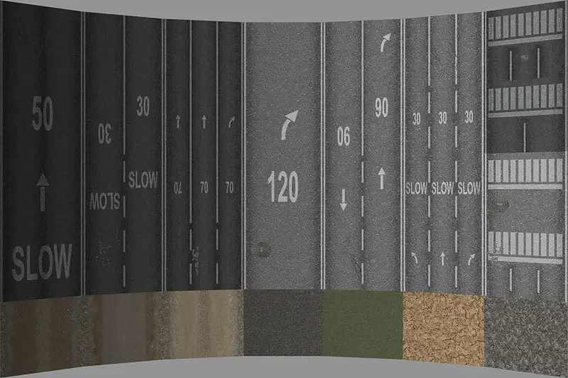 Road Terrain Texture Pack Asset Thumbnail