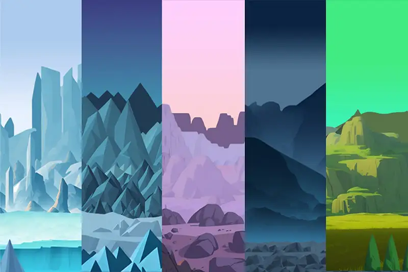 Enhance Your Game with 2D Parallax Backgrounds Asset Thumbnail