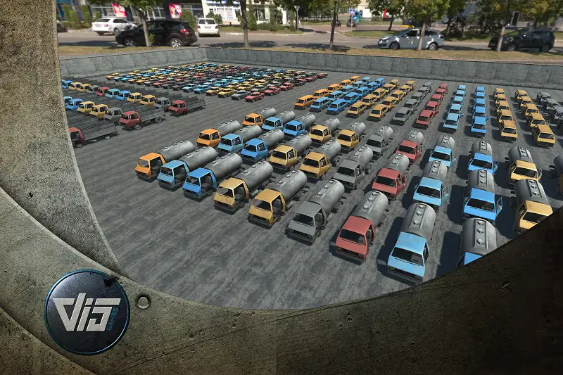 Damaged Vehicles for Mobile Games Asset Thumbnail