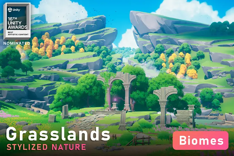 Grasslands - Stylized Nature Asset Thumbnail