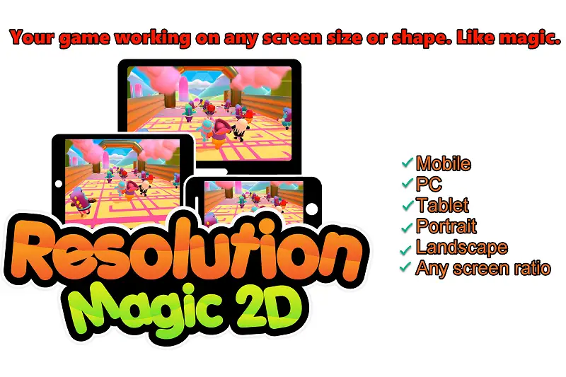 Universal 2D Game Scaling Asset Thumbnail