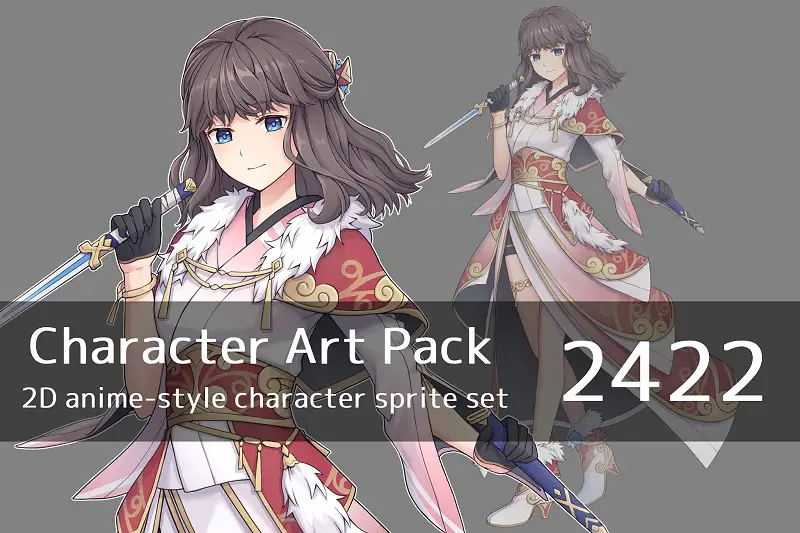 Anime Character Art Pack: 2422 Asset Thumbnail