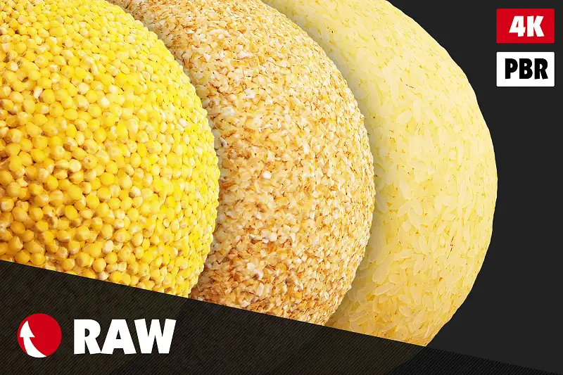 Groats Textures Pack #2 Asset Thumbnail