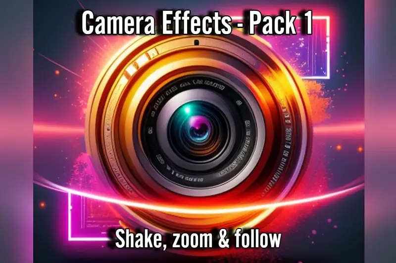 Dynamic Camera Effects for Unity Asset Thumbnail