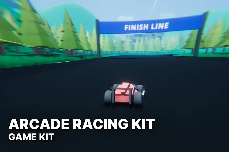 Arcade Racing Kit: Create Your Own Arcade Racing Game Asset Thumbnail
