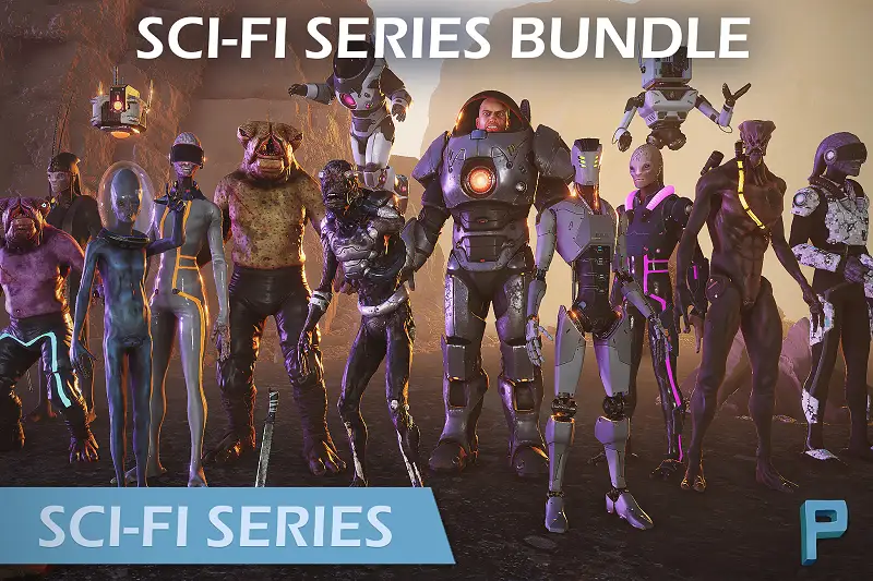 SCI-FI SERIES BUNDLE Asset Thumbnail