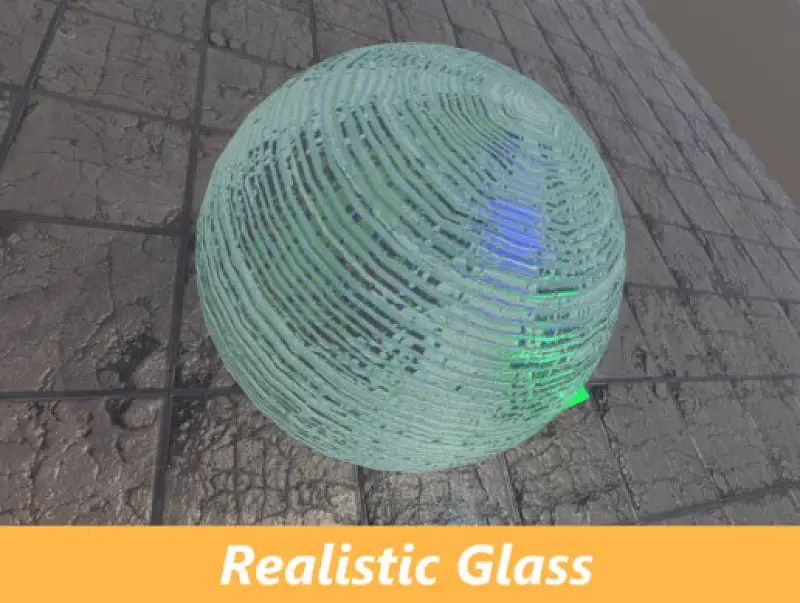 High Quality Glass Asset Thumbnail