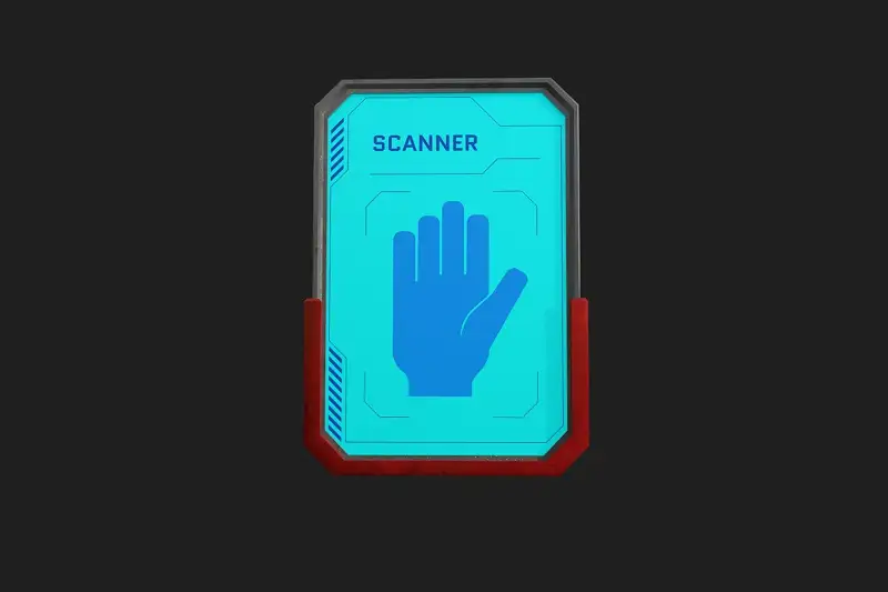 Sci-Fi Hand Scanner Asset Thumbnail