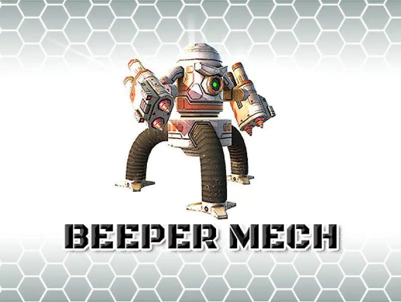 Beeper Mech Robot Asset Thumbnail