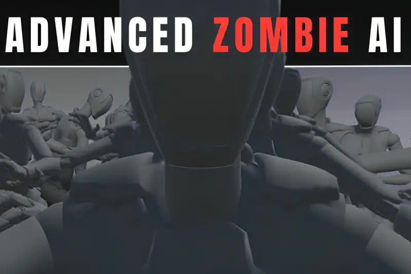 Advanced Zombie AI Asset Thumbnail