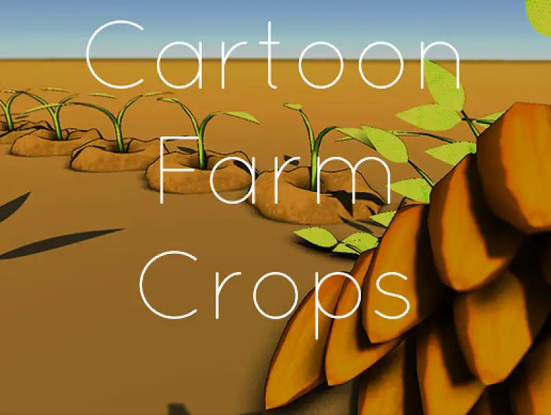 Cartoon Farm Crops Asset Thumbnail