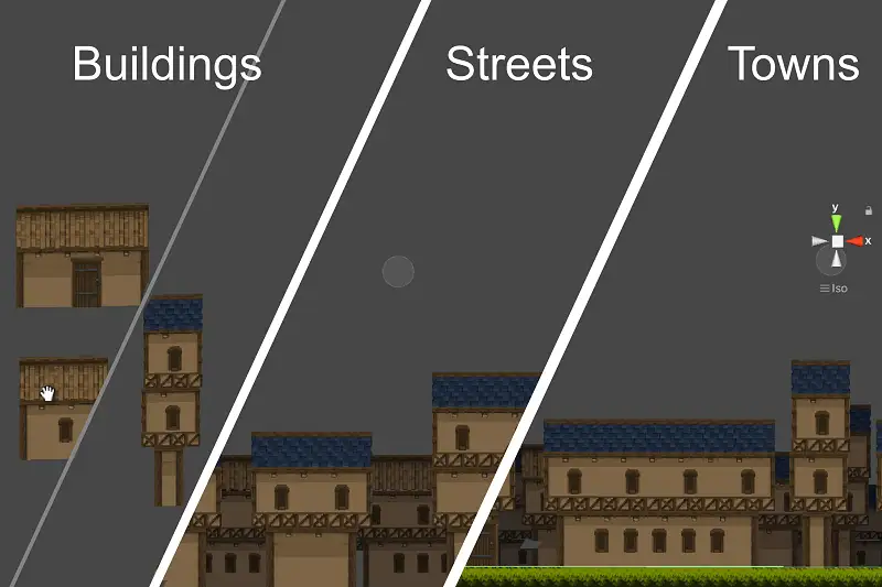 Instant 2D Pixelart Town Generator Asset Thumbnail