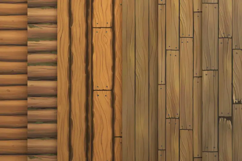 wood hand painted texture vol1 Asset Thumbnail
