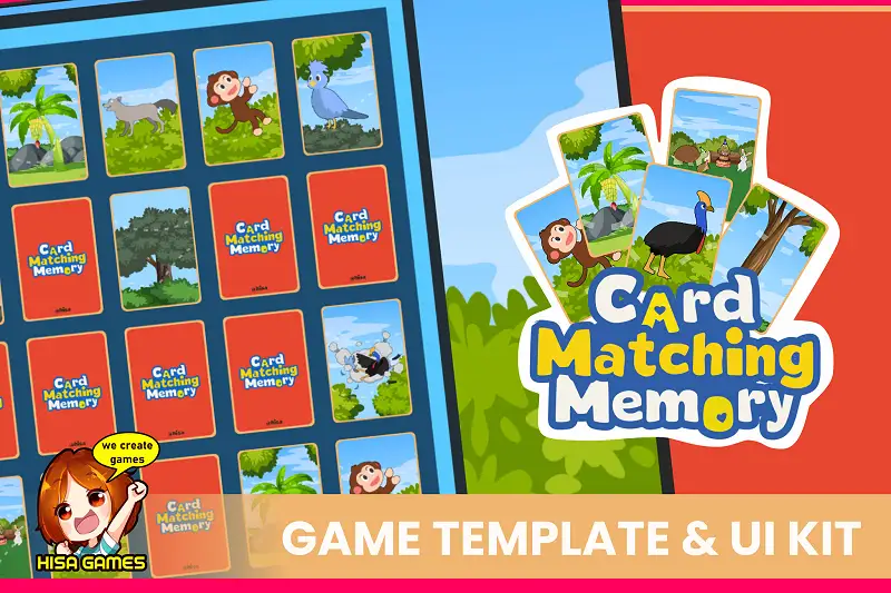 Card Matching Game Kit Asset Thumbnail