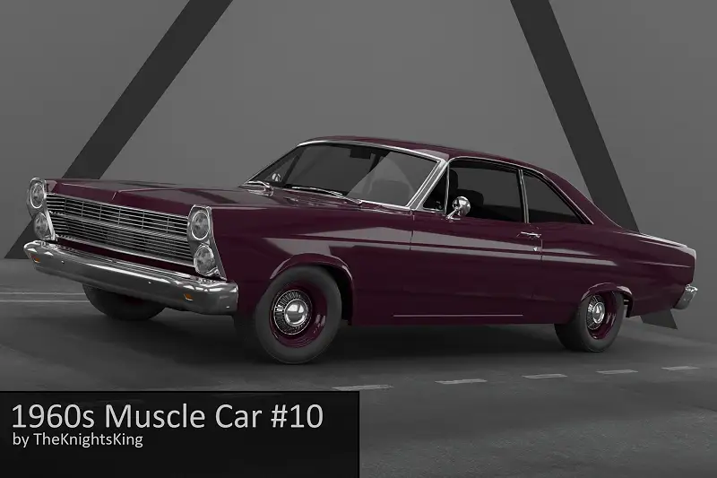 1960s Muscle Car #10 Asset Thumbnail