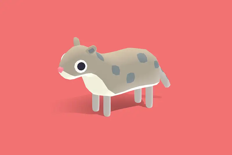 Quirky Snow Leopard Asset Thumbnail
