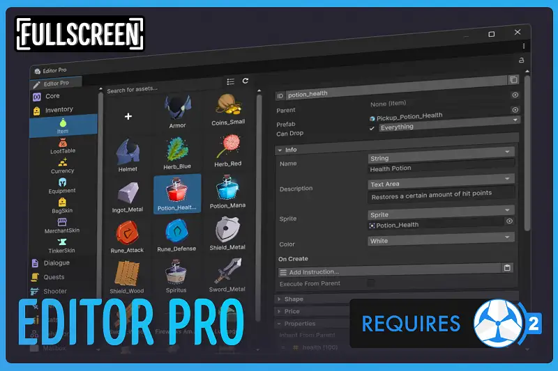 Editor Pro | Game Creator 2 Asset Thumbnail