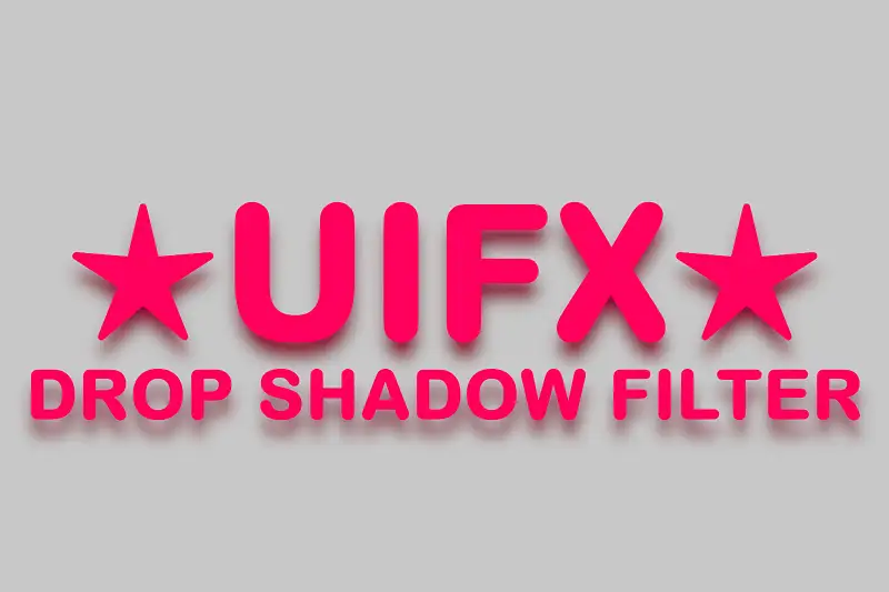UIFX - Drop Shadow Filter Asset Thumbnail