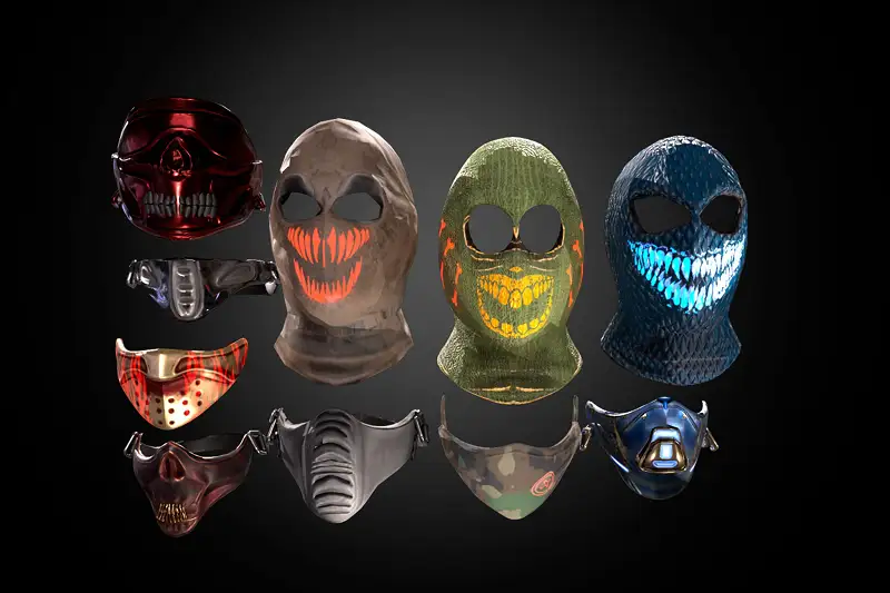 Army Masks Pack 2 Asset Thumbnail