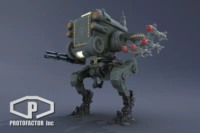 SCI FI: MECH BIPED Asset Thumbnail