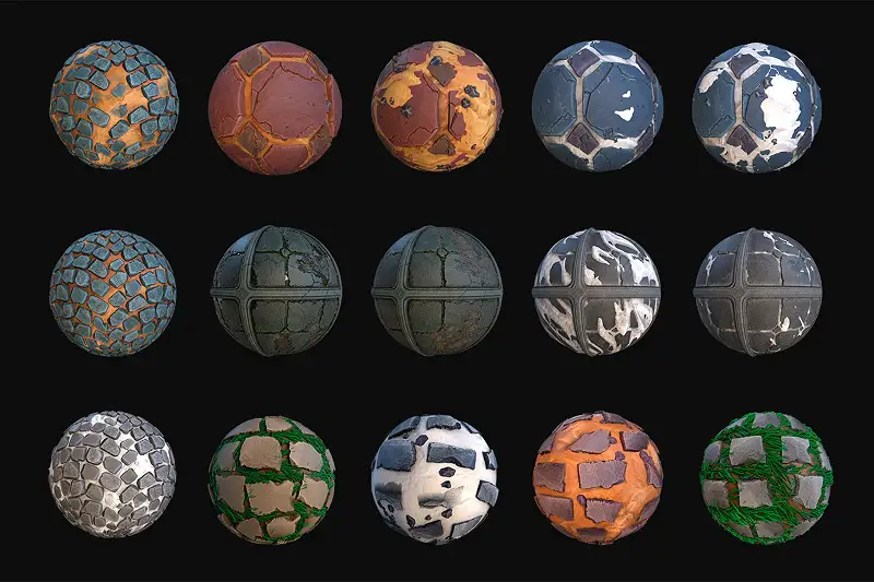 Pack Stylized Texture 5 Asset Thumbnail