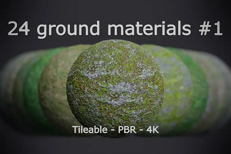24 Ground Materials Pack Asset Thumbnail