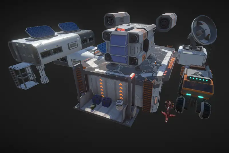 Sci-Fi Colony Environment Pack Asset Thumbnail