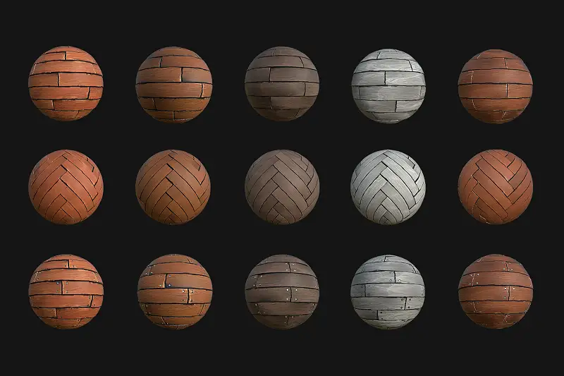 Pack Wood Planks Asset Thumbnail