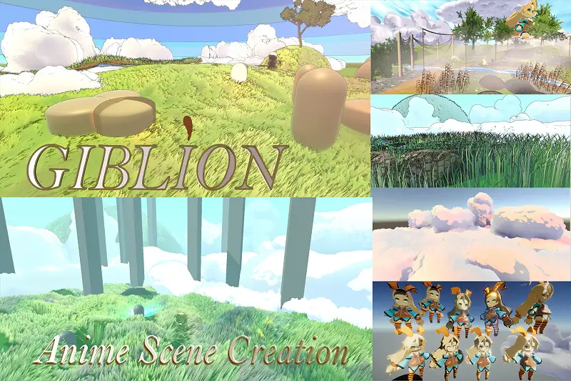 GIBLION: Anime-NPR-Toon Scene Generation Framework Asset Thumbnail