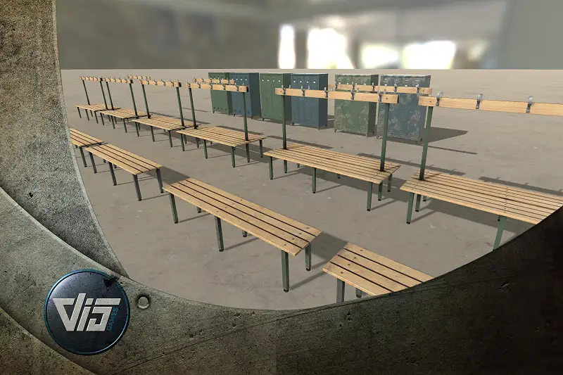 Locker Room Props Asset Thumbnail